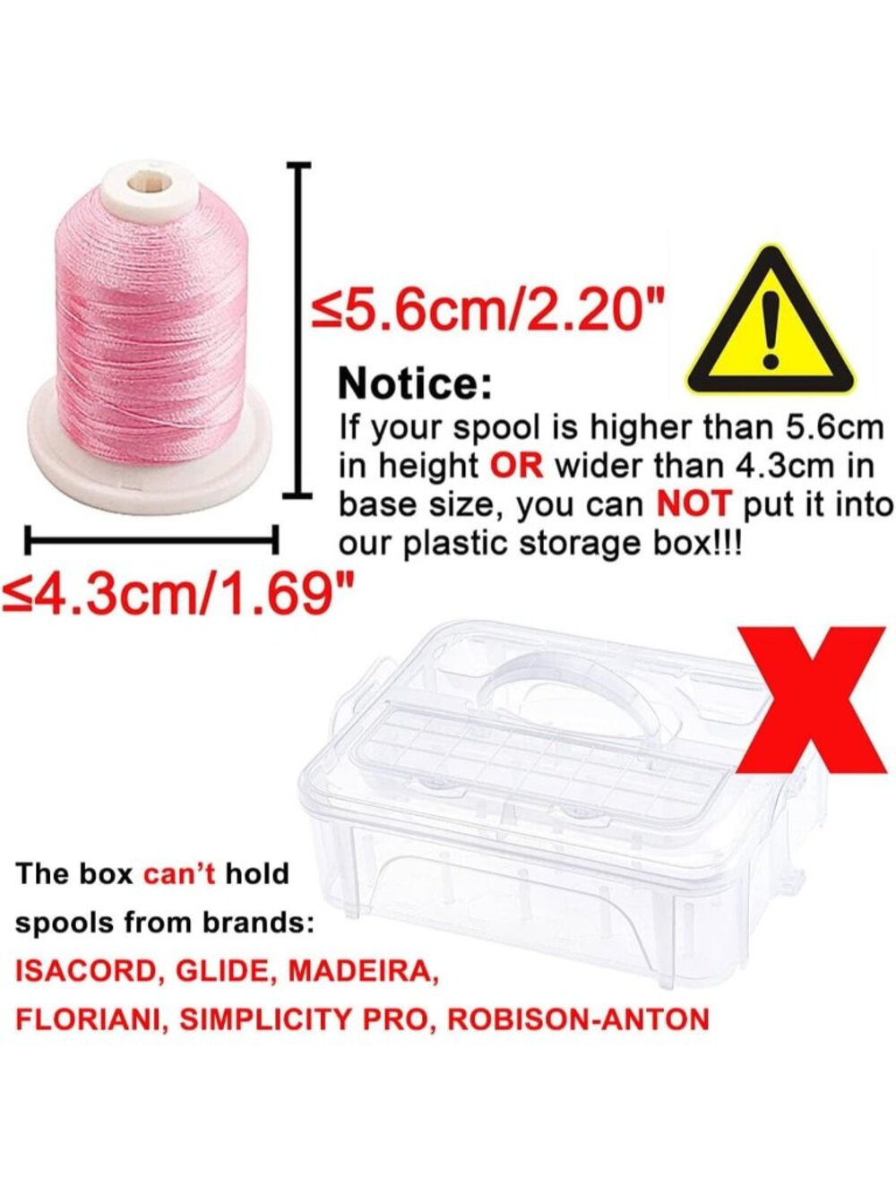 New 3 Layer Stackable Clear Storage Box Organizer - Picture 2 of 6